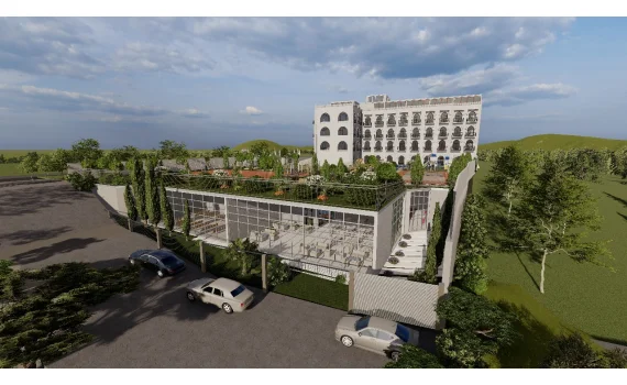 International Maarif Schools Georgia Tbilisi Campus Supportive Building Planned to be Built