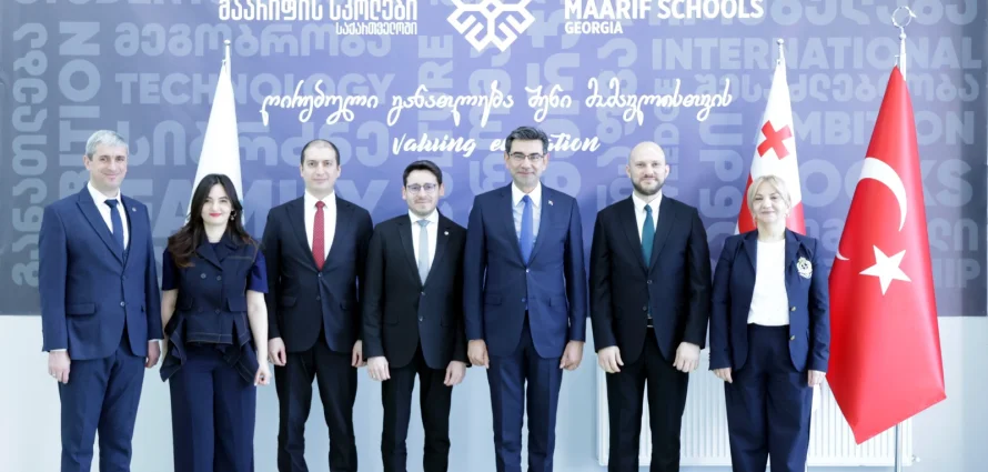 H.E. Mr. Arı, Ambassador of the Republic of Türkiye to Tbilisi, Visited Tbilisi International Maarif Schools