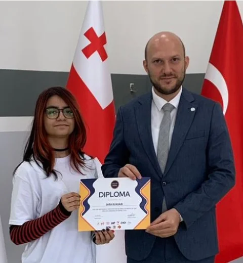 Our Tbilisi Campus Student Got the First Place in the King's Olympiad