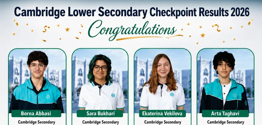 Brilliant Results at Cambridge Checkpoint 2026!